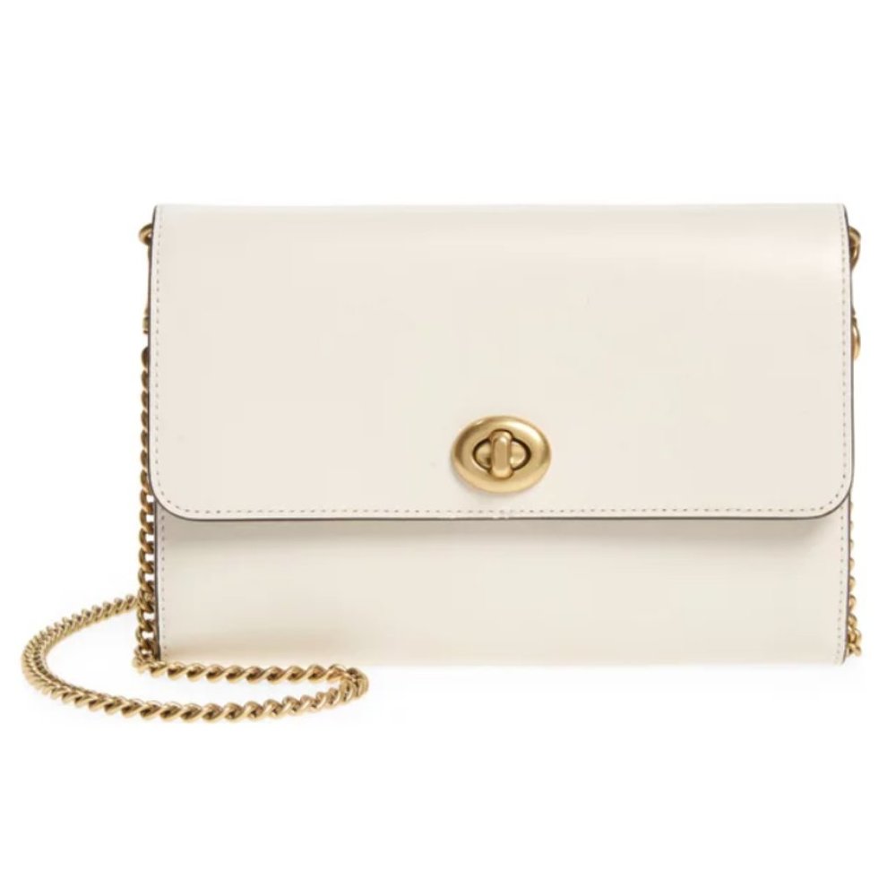 Coach Marlow Turnlock Chain Clutch